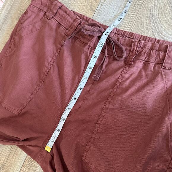 Level 99 Shannon Utility Ankle Pant Jogger Rust L - Picture 10 of 11